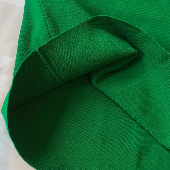 T by Alexander Wang bodycon skirt GREEN - Picture 5 of 7